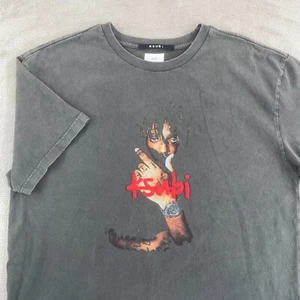 KSUBI 999 Juice World Biggie Shirt Men Medium Faded Black Oversized Fit Hip Hop - Picture 1 of 9