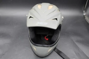 Grey BELL XGAMES FF M130 SMALL 1000g HELMET made 4/05 55-56cm - Picture 1 of 5
