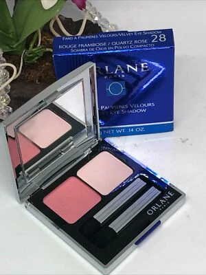 Orlane Velvet Eye Shadow Compact - 28 Raspberry Red / Rose Quartz - New in Box - Image 1 of 4