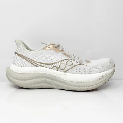 Saucony Womens Triumph 23 S11023-226 White Running Shoes Sneakers Size 6 - Image 1 of 4