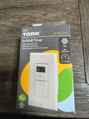 New Tork SS403 IN-Wall Interior Timer - Image 1 of 3