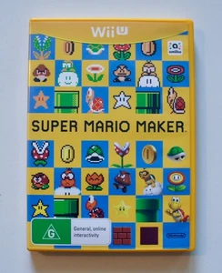 Super Mario Maker Inc Artwork Nintendo Wii U Like New AU - Bild 1 von 3