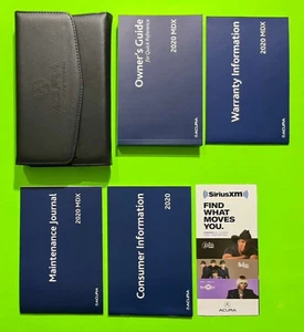 2020 Acura MDX Factory Owners Guide Manual Set & Case *OEM* - Picture 1 of 4