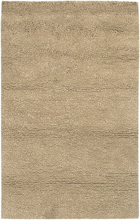 2x8 Runner Carpet Hand Made Wool Tan Shag 8685 Area Rug - Approx 2' 6" x 8' - Image 1 of 4