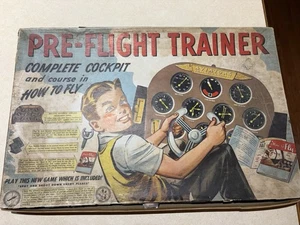  1942  RARE  PRE-FLIGHT TRAINER COMPLETE COCKPIT AND COURSE IN HOW TO FLY  - Picture 1 of 13