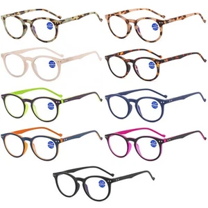 Retro Vintage Lesebrille Blaulicht blockierende Lesebrille Presbyopic Brille - Bild 1 von 22
