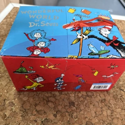 The Wonderful World of Dr. Seuss 2008 Box Set 20 Mini HC Books Case Missing 1 - Image 1 of 4