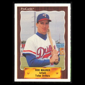 Rob Maurer #1163 1990 ProCards Tulsa Drillers Baseball Card MLB NM - Picture 1 of 3
