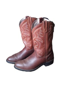Botas vaqueras Double H para hombre. Marrón Talla 11.5 D - Imagen 1 de 13