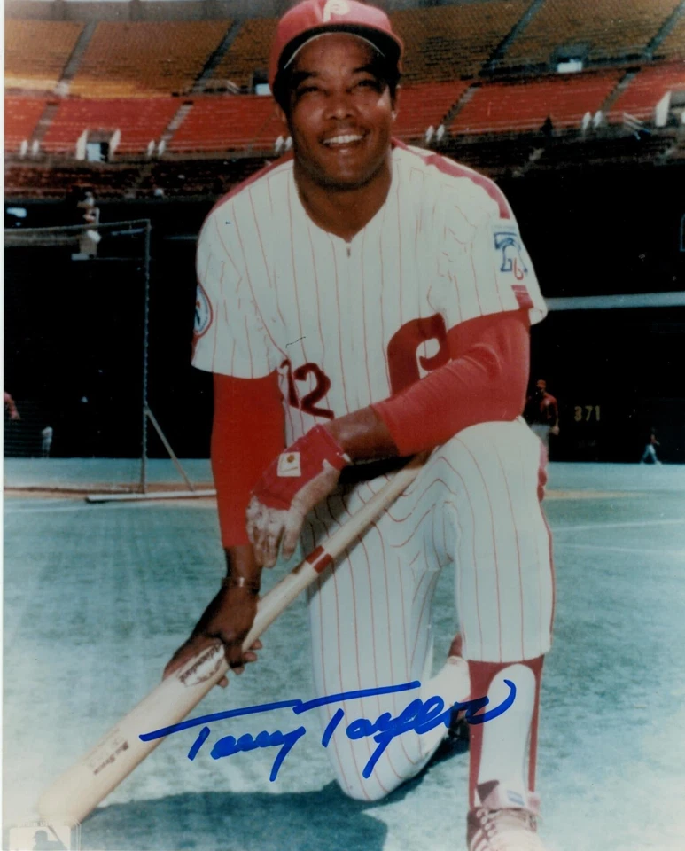 Tony Taylor Philadelphia Phillies Autograph 8x10 APE COA - Image 1 of 1