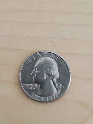 Rare 1776-1976 Bicentennial Quarter With Filled In D Mint Mark - Image 1 of 2