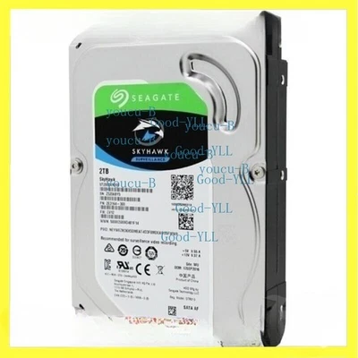 ST2000VX008 Seagate SkyHawk 2TB SATA 3.5" Internal Hard Drive for CCTV DVR NVR - Image 1 of 3