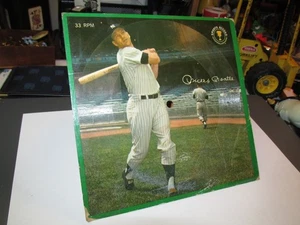 1962 Auravision SPORTS Record Mickey Mantle New York Yankees 33RPM 1949-61 STATS - Picture 1 of 5