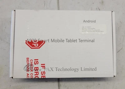 NEW - PAX A920 Smart Mobile Tablet Terminal - Android - SEALED BOX LOCKED - Image 1 of 4