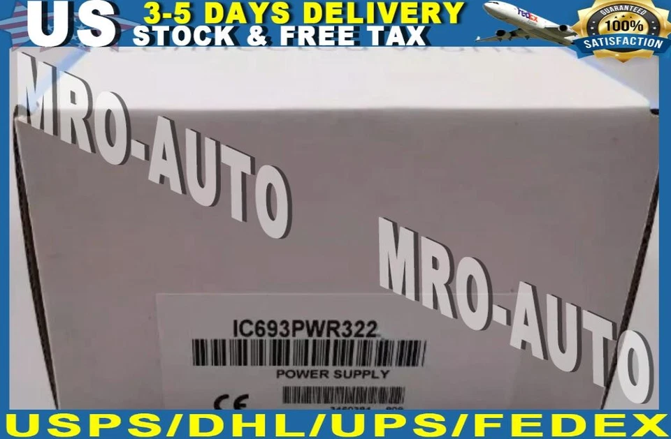New GE Fanuc IC693PWR322 Power Supply Module IC693PWR322 - Image 1 of 1