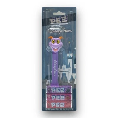 2025 Disney Parks Figment Epcot PEZ Dispenser Grape Raspberry Cherry Candy NEW - Image 1 of 4