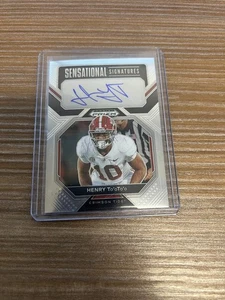 2023 Panini Prizm Draft Picks Sensational Signatures Henry To'oTo'o Auto Alabama - Picture 1 of 2