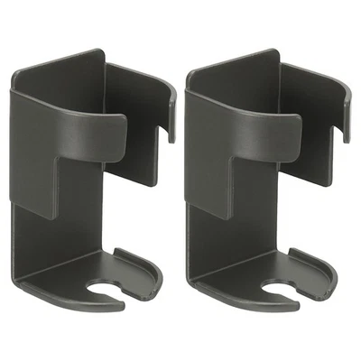 2Pcs Electric Toothbrush Holder, Aluminum Toothbrush Organizer, Grey - Image 1 of 4