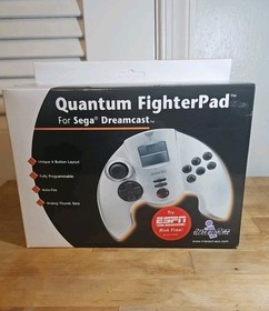 Quantum FighterPad Controller InterAct for Sega Dreamcast Console Game System