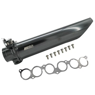 Billet Forward Facing Intake Manifold 90mm Throttle Body for 2JZGE 2JZ-GE 2JZ GE - Image 1 of 4