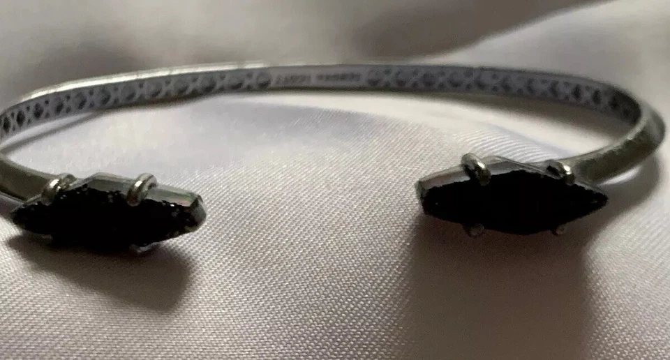 Brazalete Drusy Kendra Scott Bianca Plata Platino Foto 1 de 4