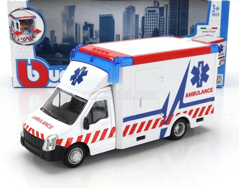 1/43 BURAGO - MERCEDES BENZ - SPRINTER VAN AMBULANCE 2010 18-32266 - Immagine 1 di 1