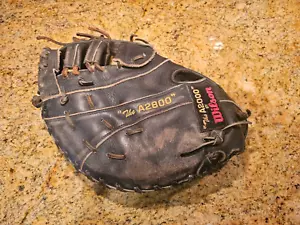 Wilson "The A2800" Black Catching Baseball Glove - Picture 1 of 4