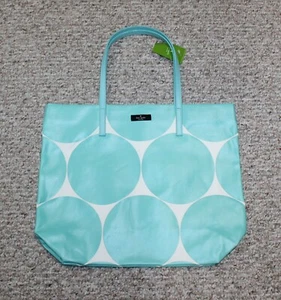 Kate Spade Tote Shopping Bag Canvas Cotton Open Top  WKRU5814 - Picture 1 of 2