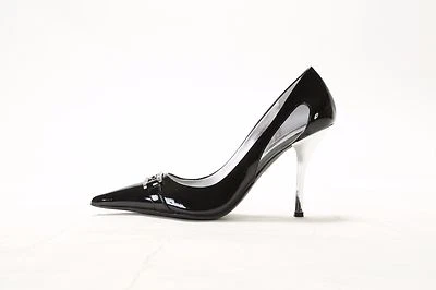 NEW WOMEN’S BABY PHAT SCARLET PATENT BPD80029 BLACK - Image 1 of 4