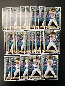 25x LOT - KONNOR GRIFFIN PIRATES RC 1st card 2024 BOWMAN DRAFT #BD-22 - Picture 1 of 4