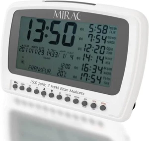 RAMAZAN Aktion!! Mirac Masa Ezan Saati - Tisch Azan Uhr - Bild 1 von 11