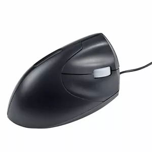 Ergonomique Wired Ergonomic Mouse L470ETN Optical Black 8834 New Tatty Box - Picture 1 of 4