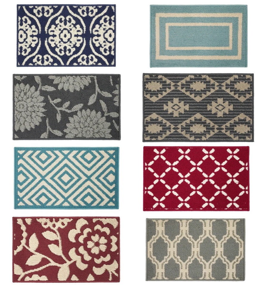 Washable Rug, Non-Slip, Door Mat, 18’’x28’’ 100% Polypropylene.