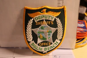 police patch  PALM BEACH DEPUTY SHERIFFS OFFICE  FLORIDA - Picture 1 of 1