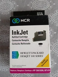 Cartucho recargado de inyección de tinta NCR para Hewlett Packard Deskjet serie 800 - Imagen 1 de 3