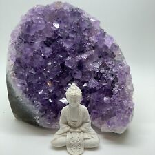 Uruguayan Amethyst Druze * Sparkly Quartz Crystals * Holistic Meditation Tools