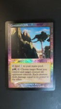Onslaught ** Contested Cliffs (FOIL) ** Mtg Magic (EX+/LP) #1