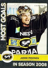 2013-14 Finnish Cardset Most Goals #6 Janne Pesonen