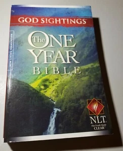 God Sightings - The One Year Bible New Living Translation 2009, Paperback,  NEW - Picture 1 of 5