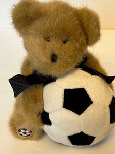 Boyds Bears B. B. Soccer - #903051 2003 7” Plush "Thinkin' of Ya" series Soccer - Picture 1 of 9