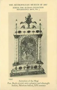 Metropolotan Museum of Art Anbetung der Heiligen Drei Könige Altman Sammlung Postkarte - Bild 1 von 2