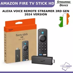 Amazon Fire TV Stick HD TV With Alexa Voice Remote Control Streamer 3rd Gen 2024 - Bild 1 von 3