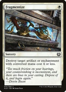 Magic the Gathering (mtg): KLD: Fragmentize  (x 4) - Picture 1 of 1