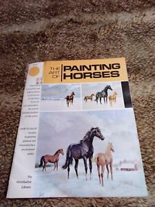 Vtg 1973 The Art of Painting Horses - Art Series #B410, The Grumbacher Library