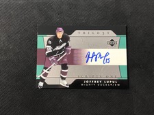 2005-06 UPPER DECK TRILOGY JOFFREY LUPUL SCRIPTS ONE AUTOGRAPH AUTO #SFS-JL