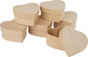 VBS Caja Corazón 6 Piezas Papel Caja Corazón Regalo Boda Amor - Imagen 1 de 1