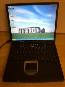Vintage Compaq Evo N150, PIII 800MHz, 56 MB RAM, 15 GB FP, Win XP - Bild 1 von 12