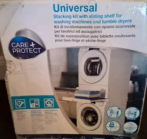 CARE+PROTECT Universal Stacking Kit with Sliding Shelf for Wachine Machines and - Picture 1 of 4