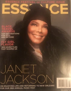 ESSENCE MAGAZINE (July - Aug 2022) Janet Jackson - BRAND NEW - Imagen 1 de 1