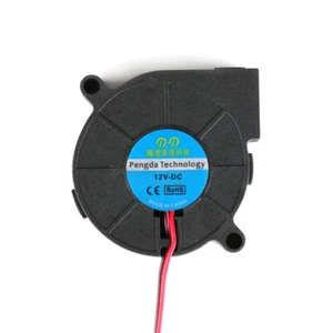 5015 Turbine Blower Cooling Fan  12V for Printer Parts 50*15 - Centrifugal New - Picture 1 of 5